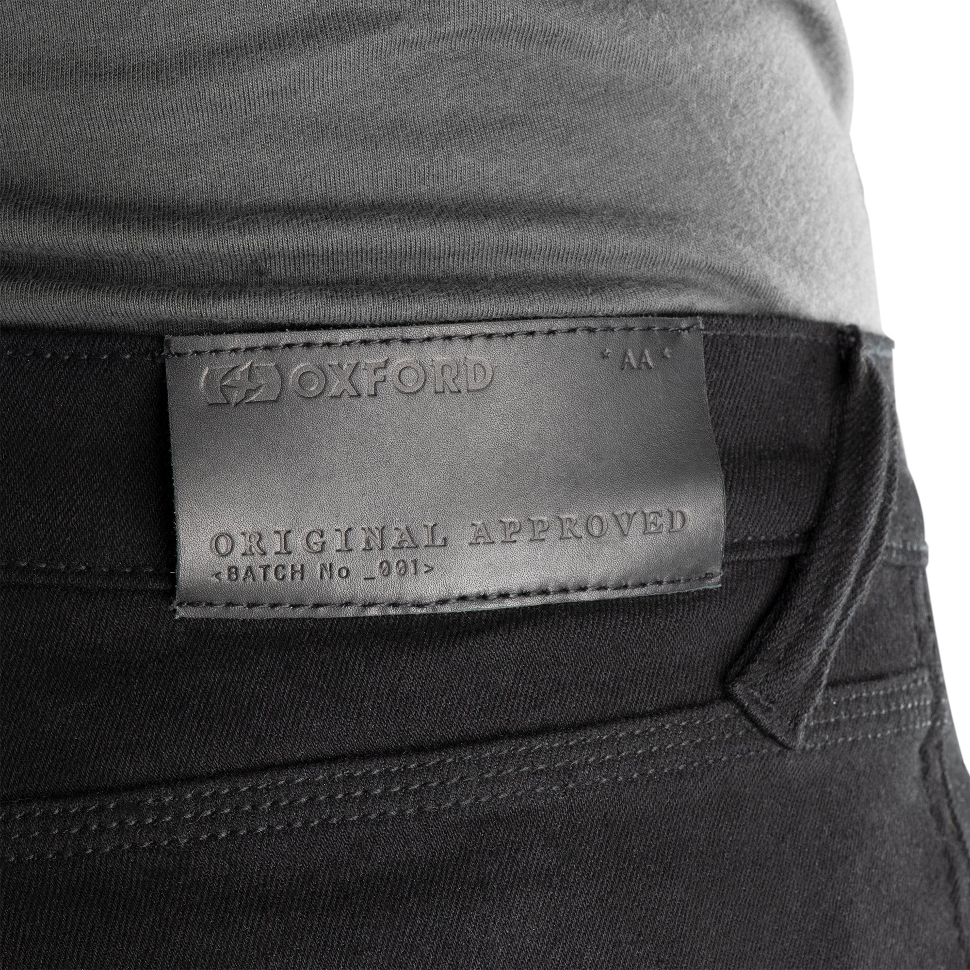 Oxford Mc-Jeans OA Super Stretch MS Slim Jean Svart kort modell