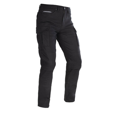 Oxford MC Jeans AA Cargo Herr Standardlängd Svart