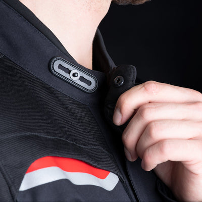 Oxford Mc-Jacka Mondial 2.0 MS Jkt Tech Svart/Grå