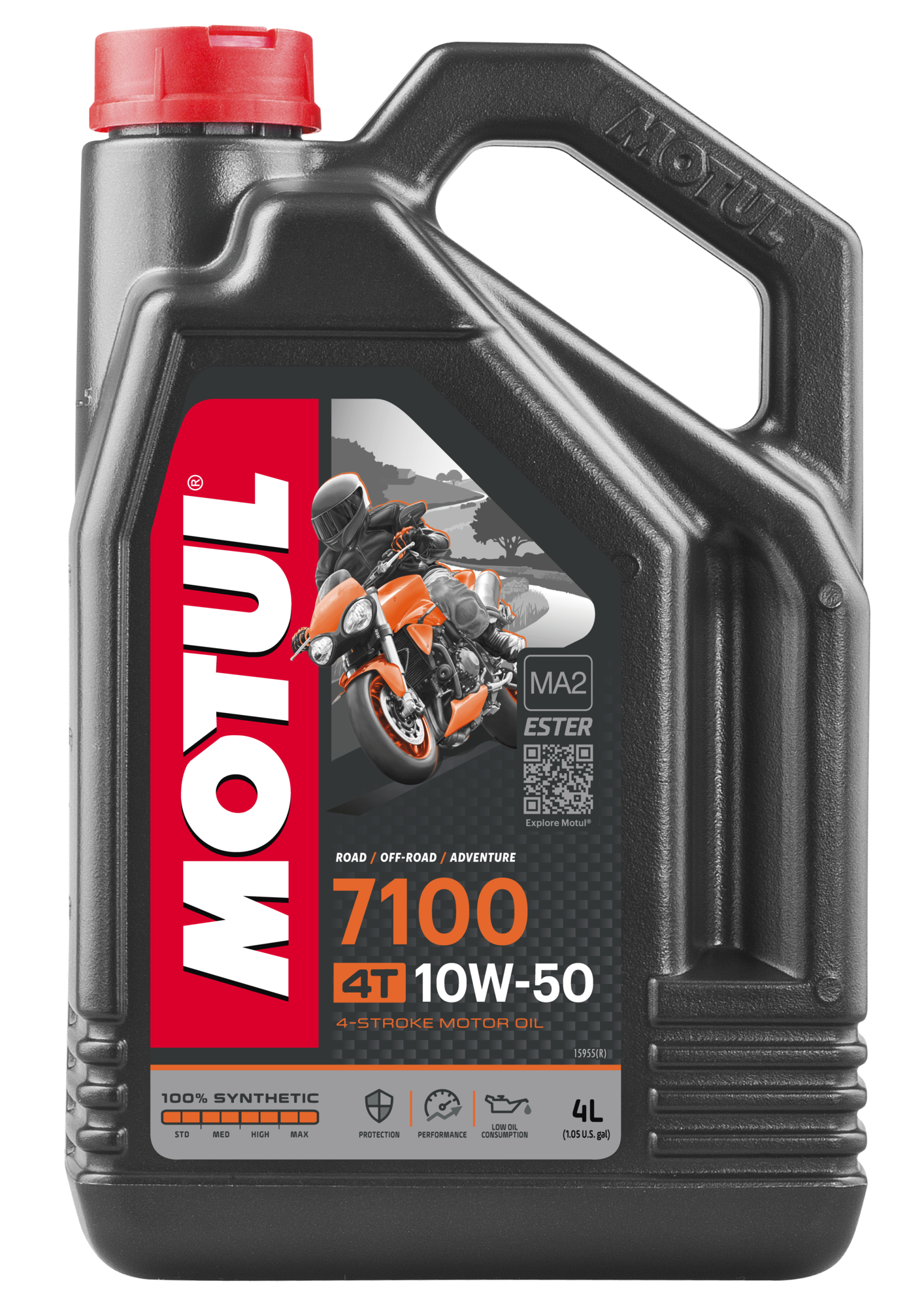 Motul 7100 4T 10w-50 4 L Motorolja