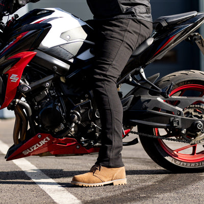 Oxford Mc jeans Super Stretch Herr Svart Slim Standardlängd