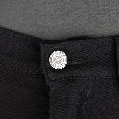 Oxford Mc jeans Super Stretch Herr Svart Slim Standardlängd