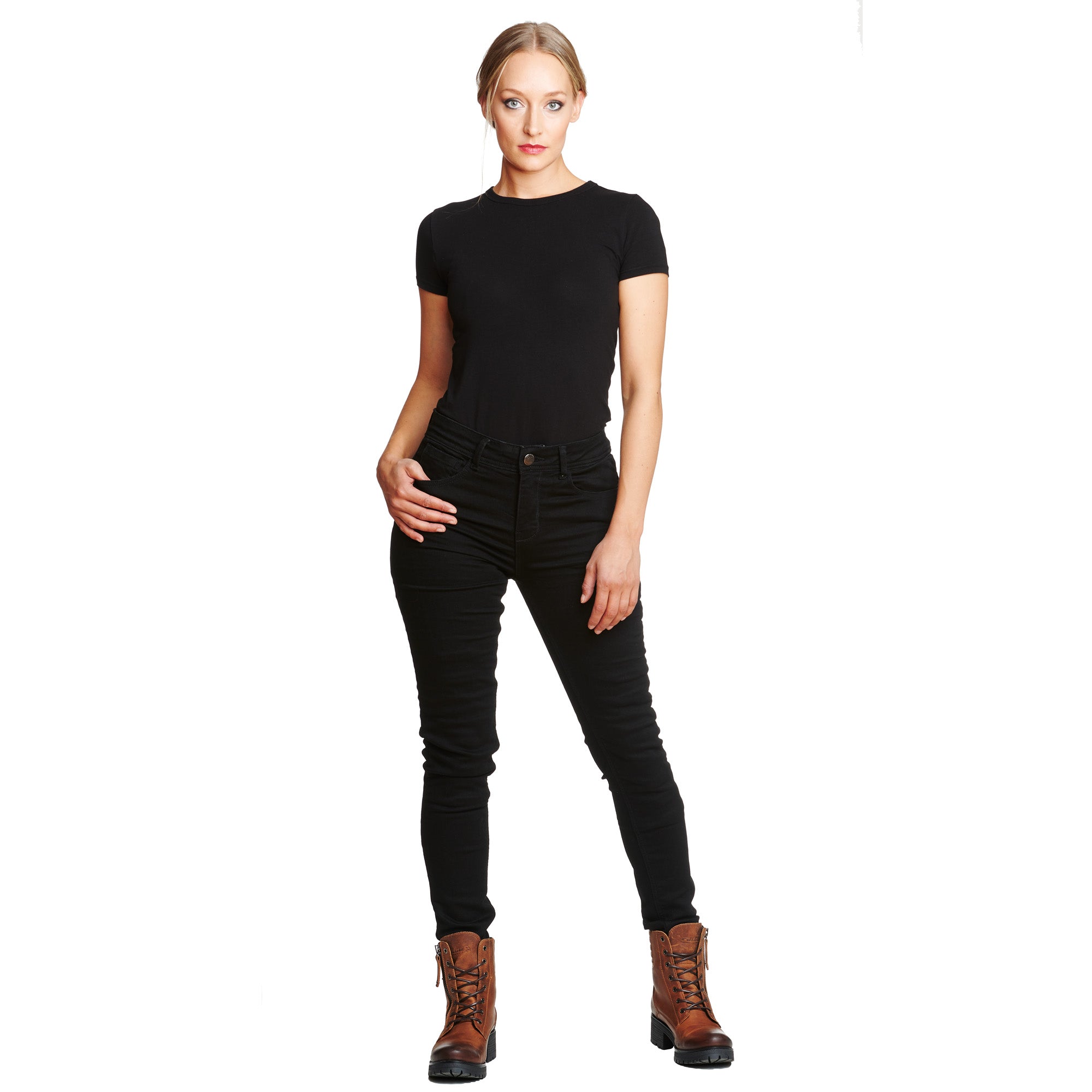 Sweep Kevlar Ladies Jeans Hannah, svart 26/30