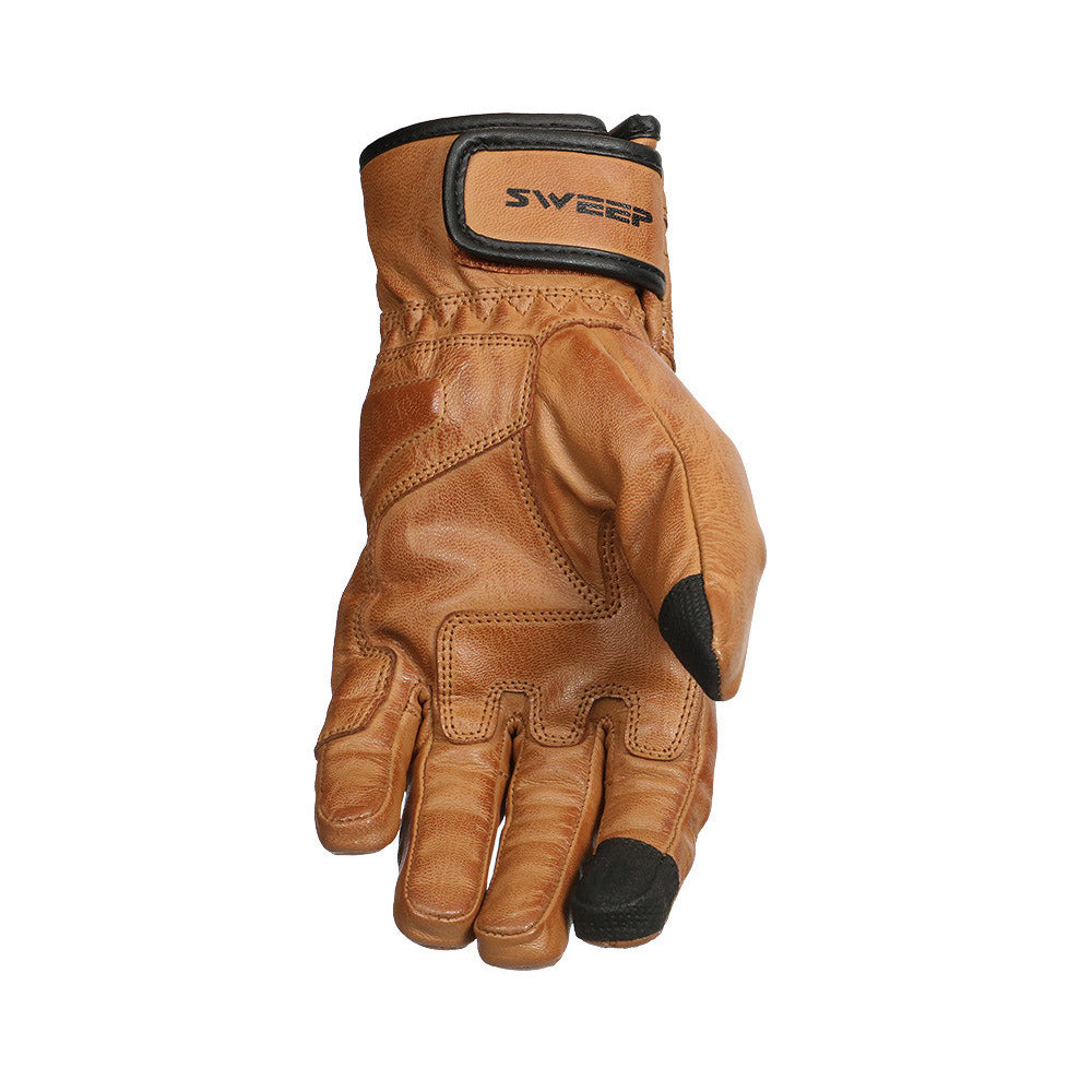 Sweep Wave vattentätt dam handske, brun tvättad, L