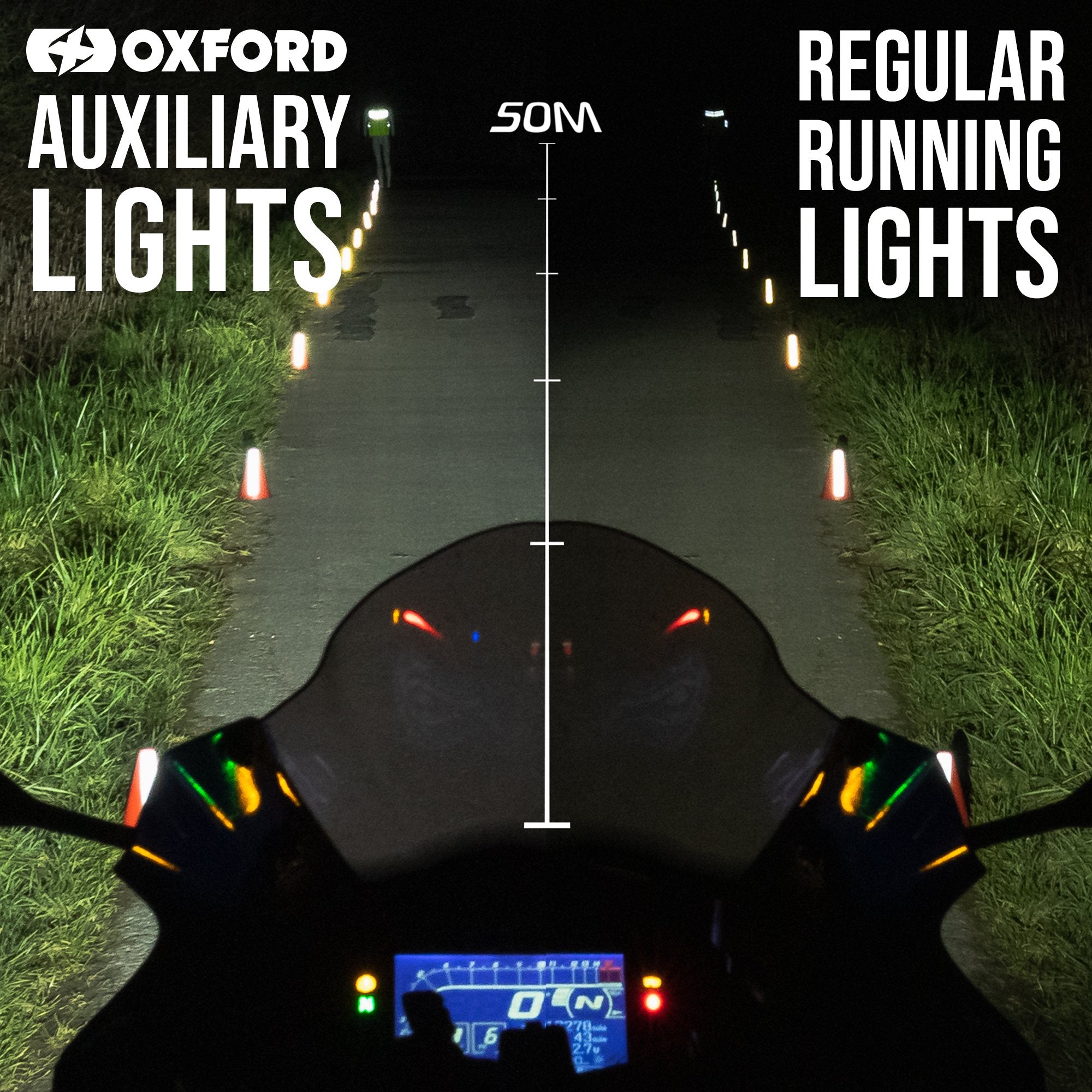 Oxford Extra Belysning Fram 2300 Lumen