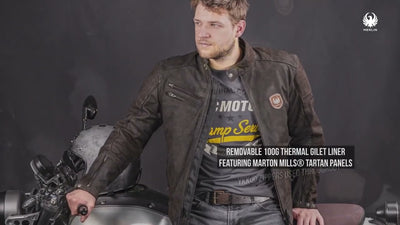 Merlin Alton II Mc Skinnjacka D3O