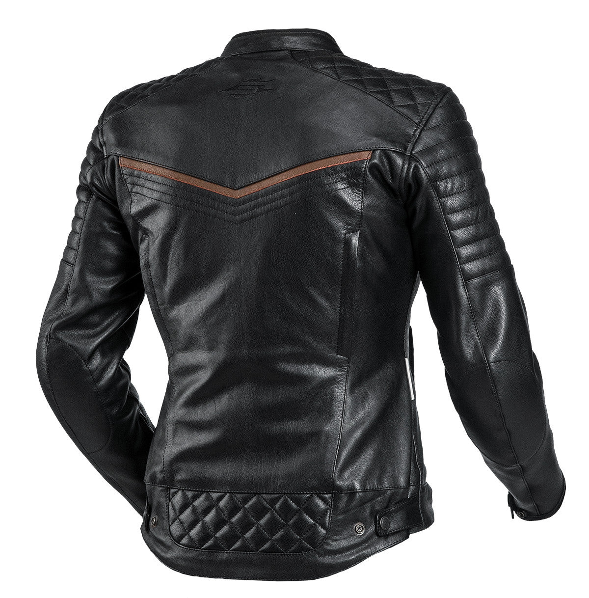 Sweep Scrambler vattentät dam textiljacka, svart/brun, 36