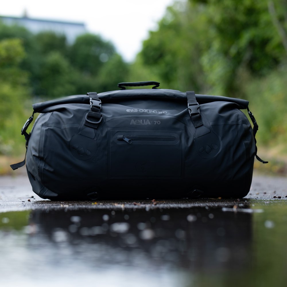 Oxford Aqua T-70 Roll Bag- Black