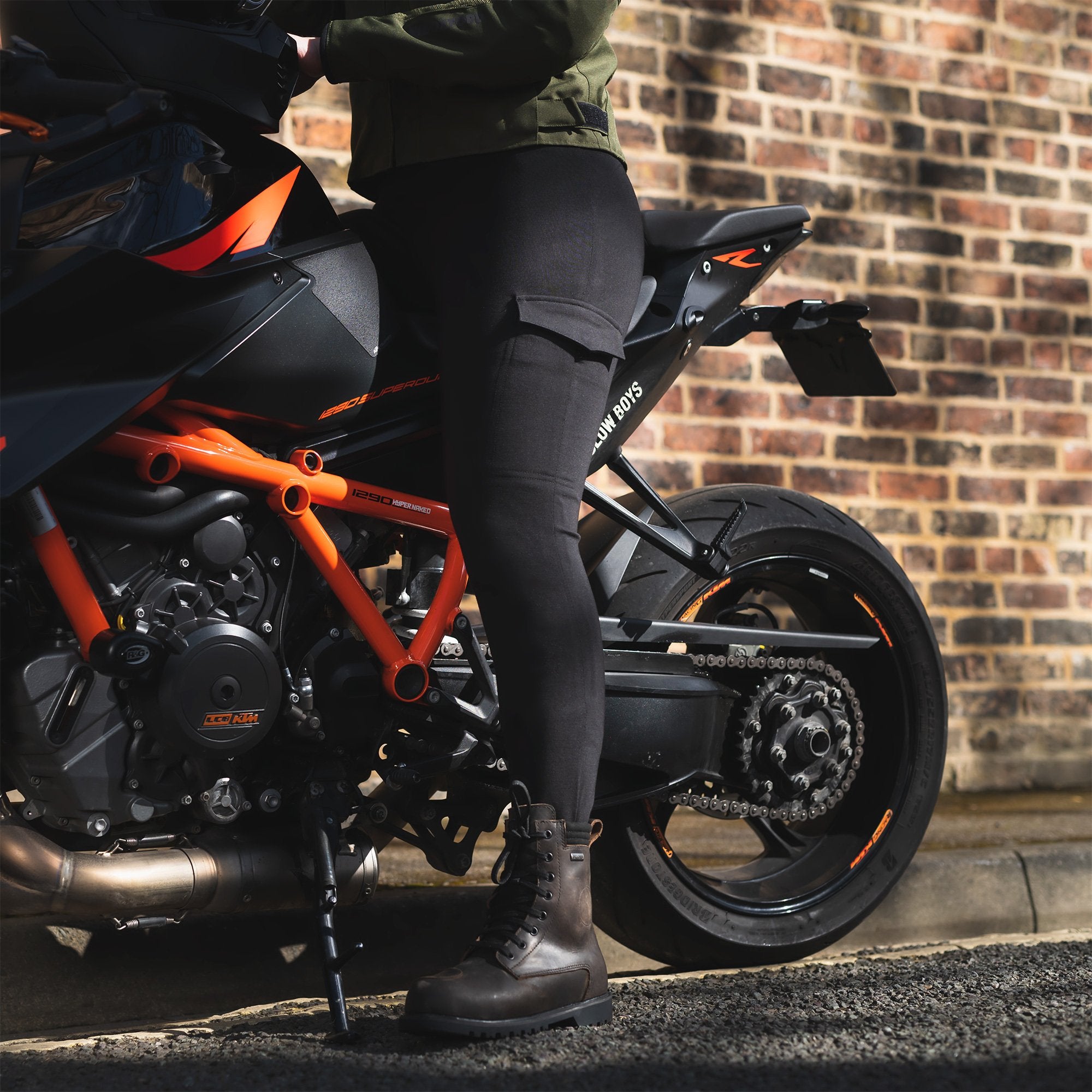 Oxford Super Cargo Legging Svart Dam