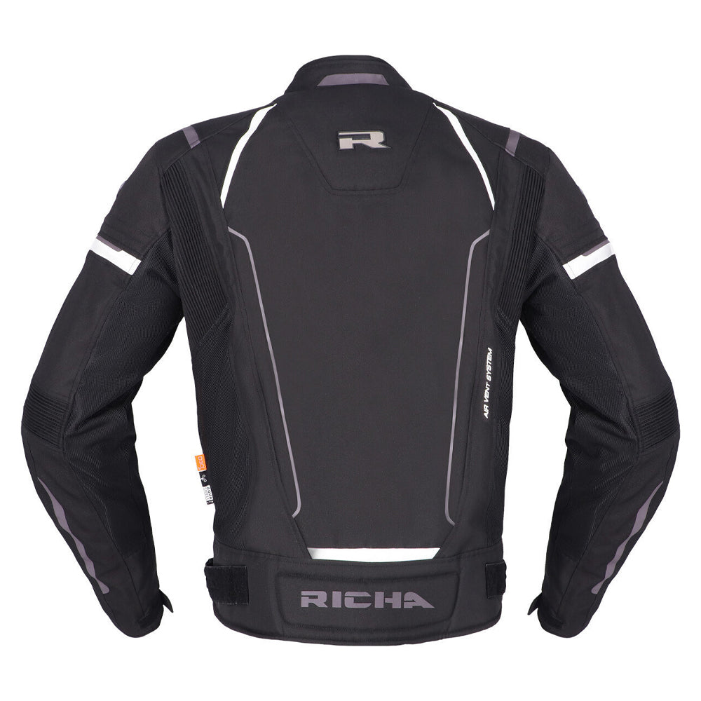 Richa Airstorm Mc Jacka Textil Vattentät