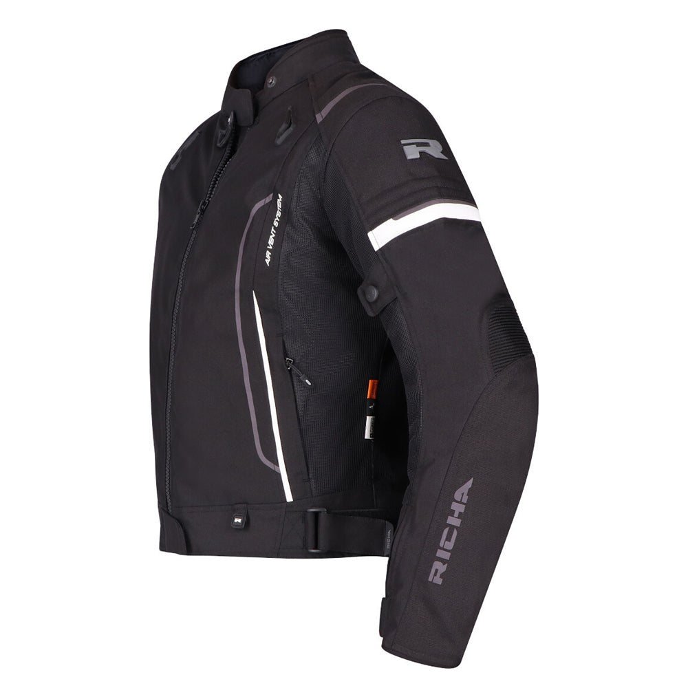 Richa Airstorm Mc Jacka Textil Vattentät