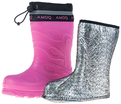 AMOQ Freetime JNR Skoterkängor Rosa