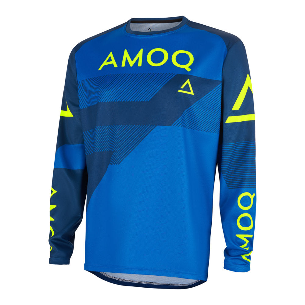 AMOQ Ascent Strive V2 Crosskoter Tröja Blå-Mörkblå
