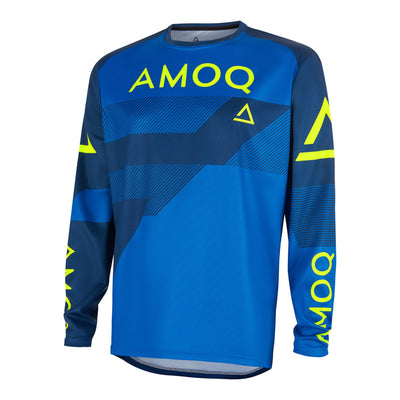 AMOQ Ascent Strive V2 Crosskoter Tröja Blå-Mörkblå