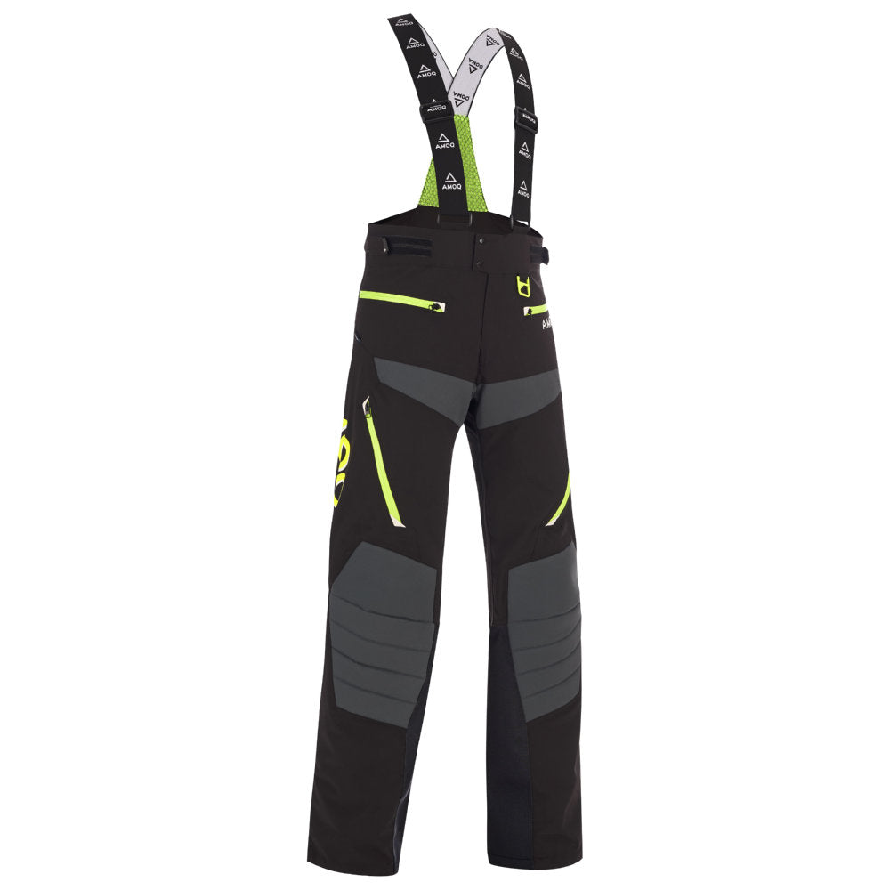AMOQ Caliber Skoterbyxor Svart/Grå/Hivis