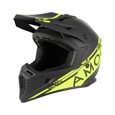 AMOQ Meteor V2 Hjälm Svart/HiVis