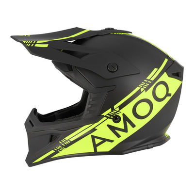 AMOQ Meteor V2 Hjälm Svart/HiVis