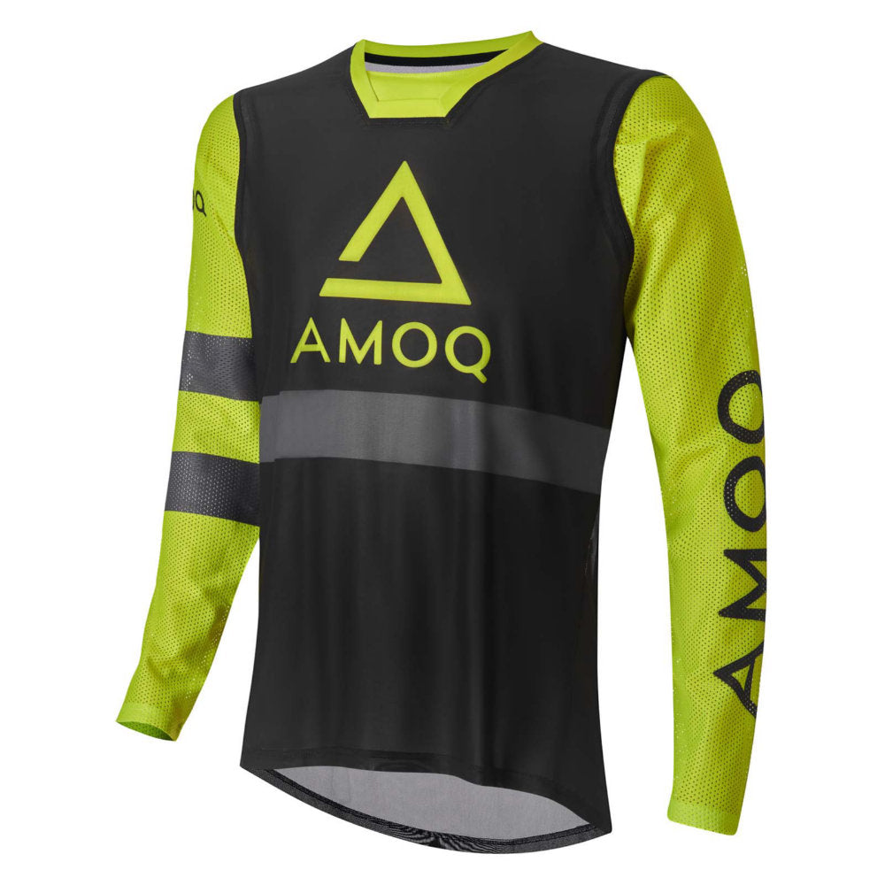 Amoq Airline Mesh Crosströja Svart/Hivis