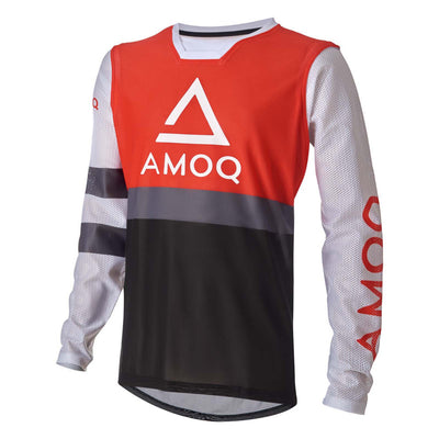 Amoq Airline Mesh Crosströja Röd/Vit