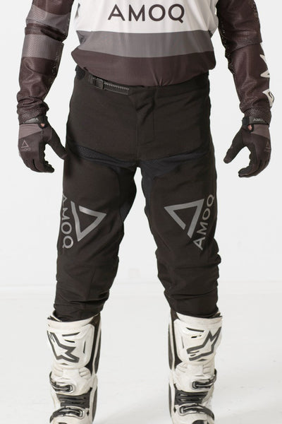 Amoq Airline Stretch Crossbyxor Svart/Grå