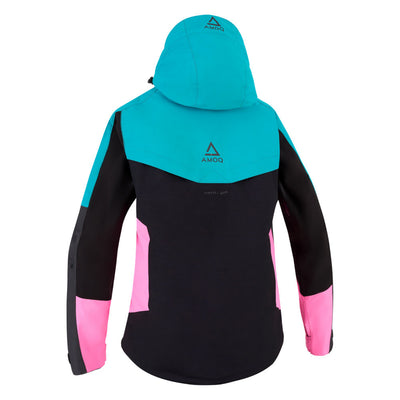 Amoq Aspect Jacka Dam Turkos/Svart/Rosa