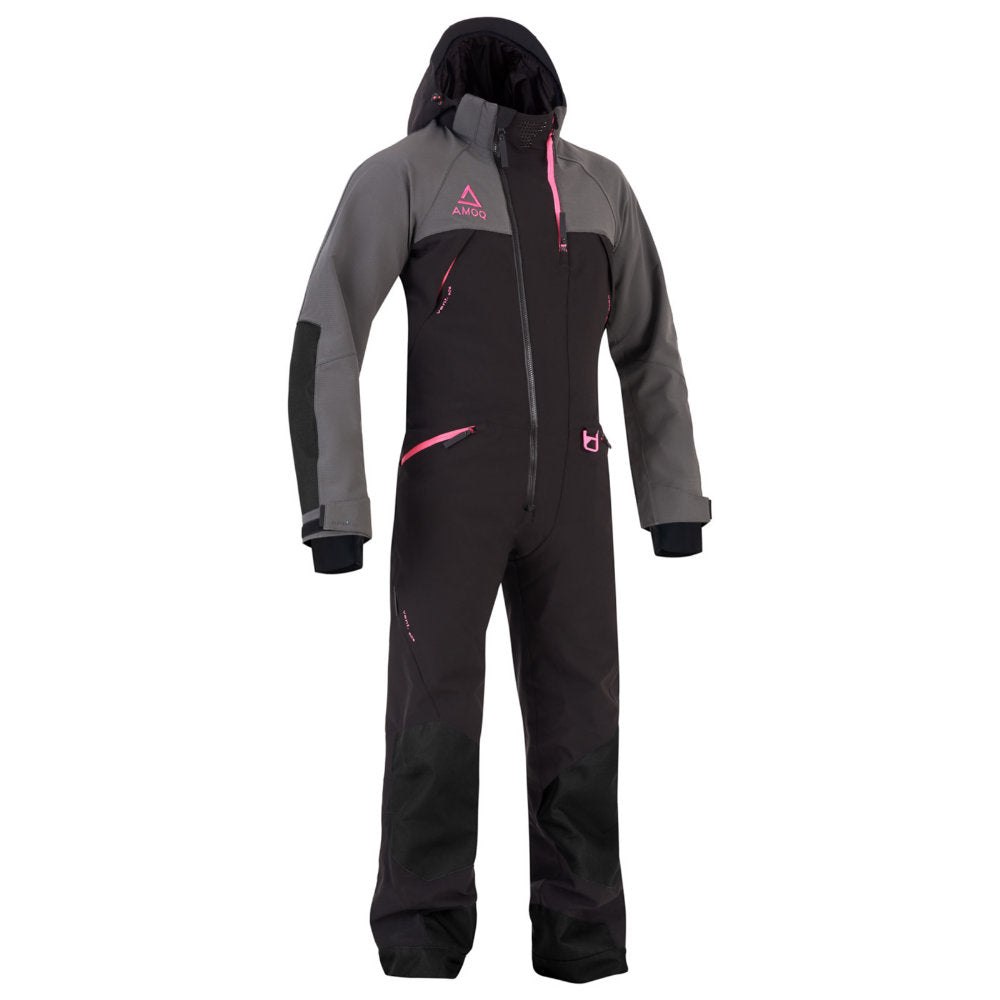 Amoq Flex W'S Overall Svart/Grå/Rosa