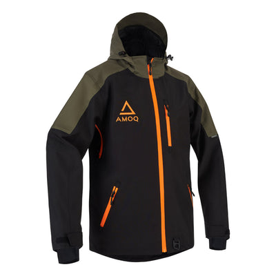 AMOQ Void V2 Skoterjacka Militärgrön/Orange