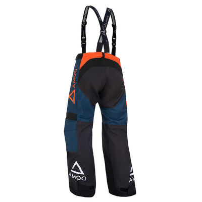 AMOQ Snowcross Skoterbyxor Svart/Orange