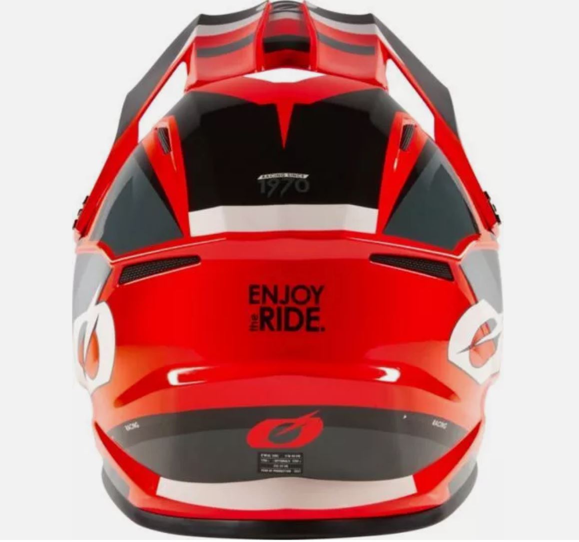 O'Neal 1SRS Youth Helmet STREAM V.24 black/red