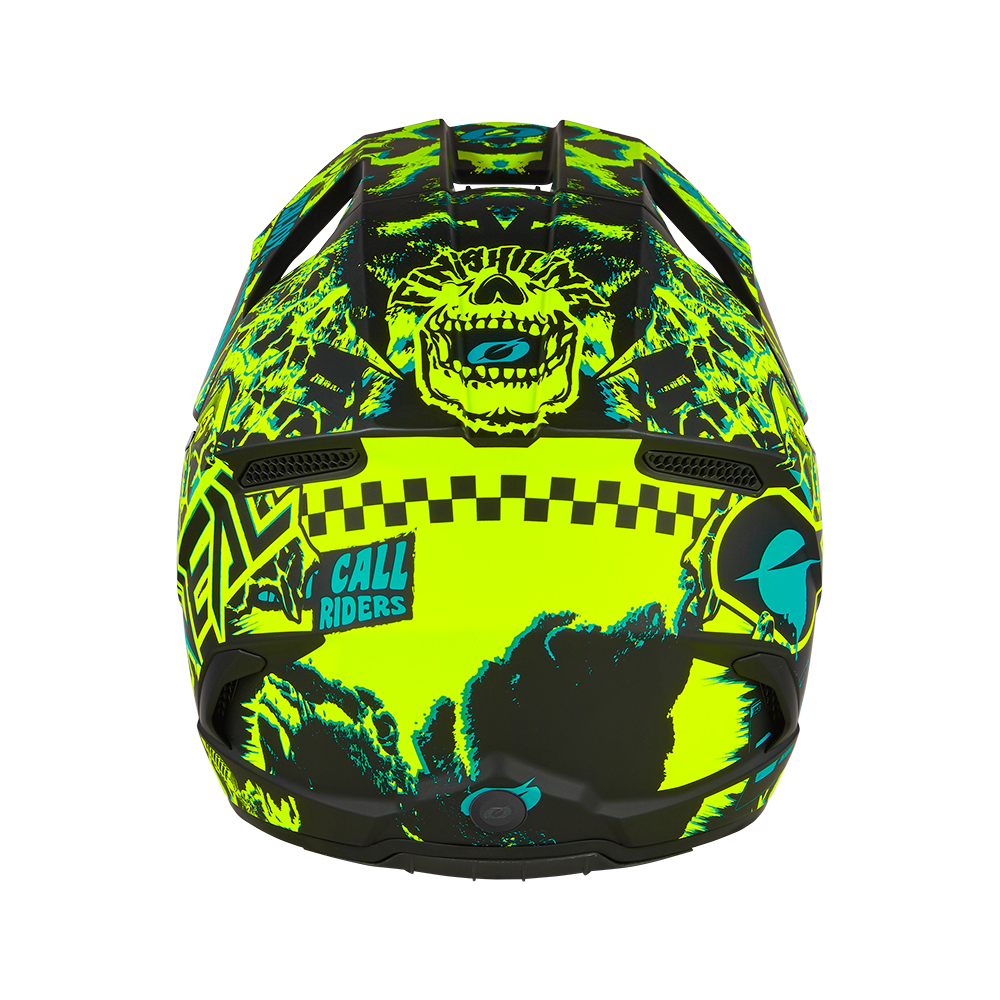 O'Neal Crosshjälm 3SRS ASSAULT v24 black/neon yellow