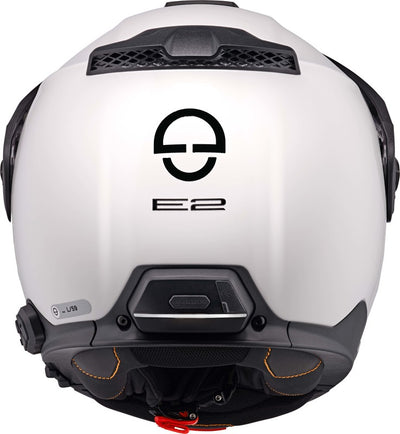 Schuberth Öppningsbar Mc Hjälm E2 Vit
