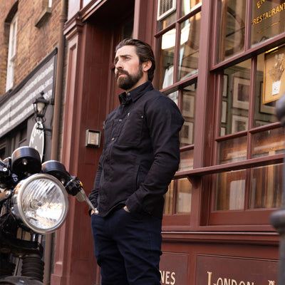 Oxford AA Ridgeback MS Shirt Black S