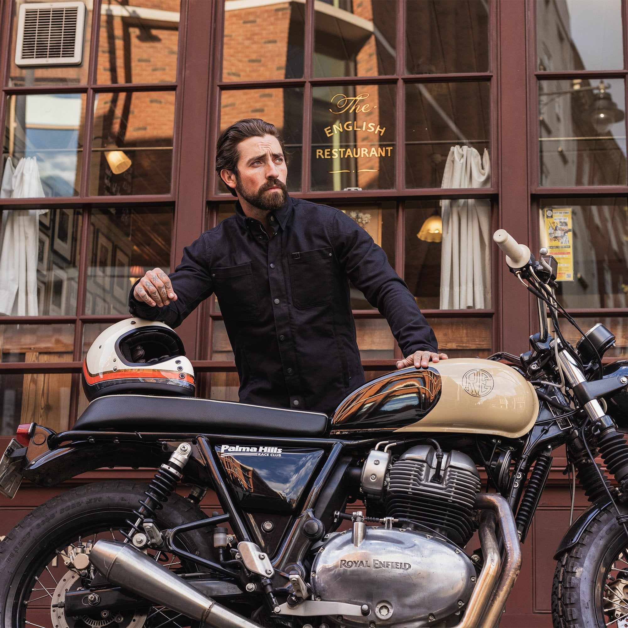 Oxford AA Ridgeback MS Shirt Black S