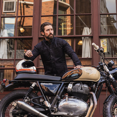 Oxford AA Ridgeback MS Shirt Black S