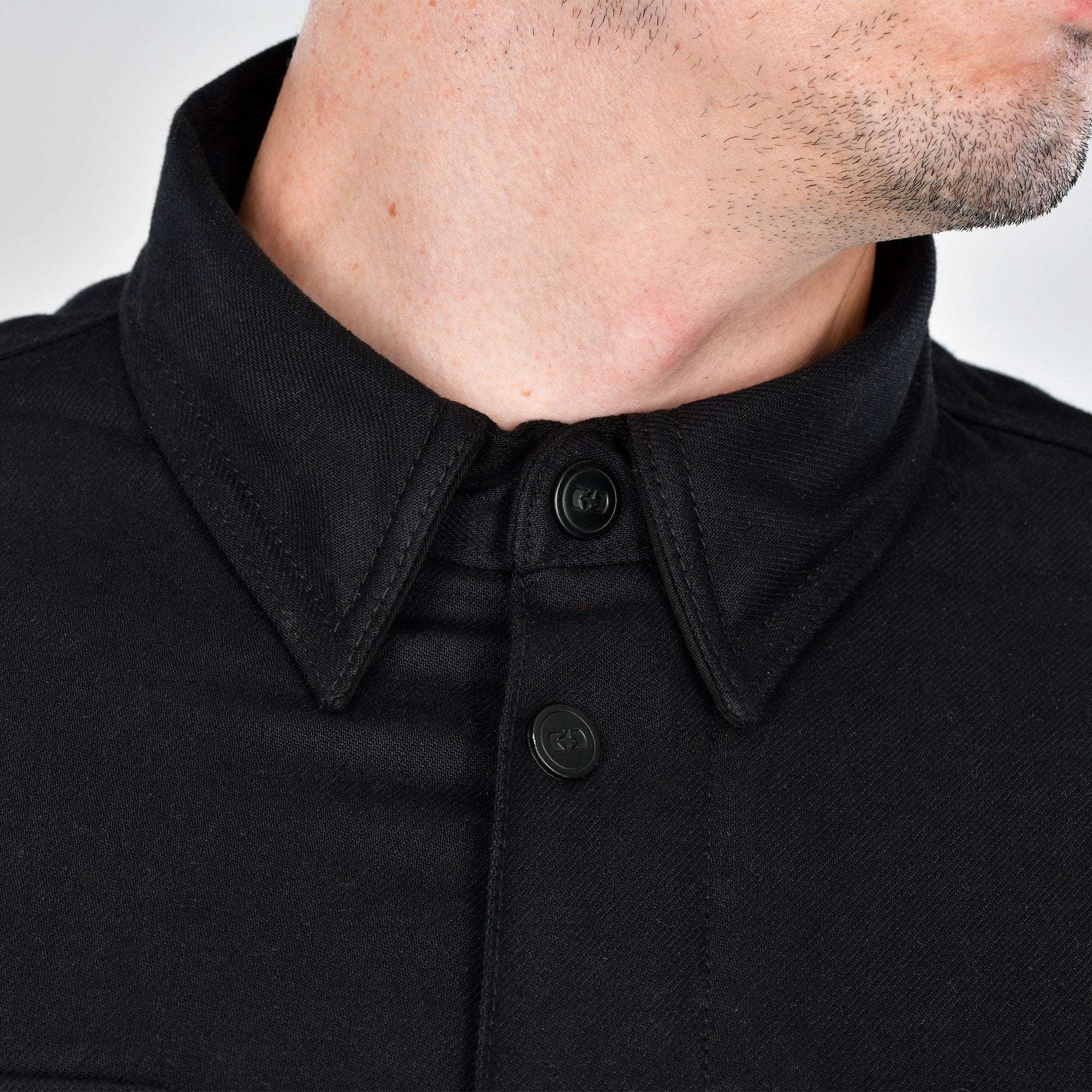 Oxford AA Ridgeback MS Shirt Black S