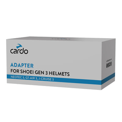 Cardo adapter för Shoei Gen 3 Helmets - GT Air 3 / Neotec 3