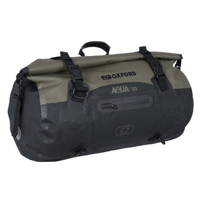 Oxford Aqua T-30 Roll Bag Svart / Khaki