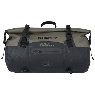 Oxford Aqua T-30 Roll Bag Svart / Khaki