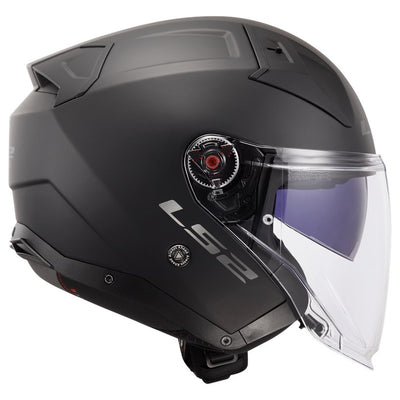 LS2 Öppen Mc Hjälm OF603 Infinity II Mattsvart