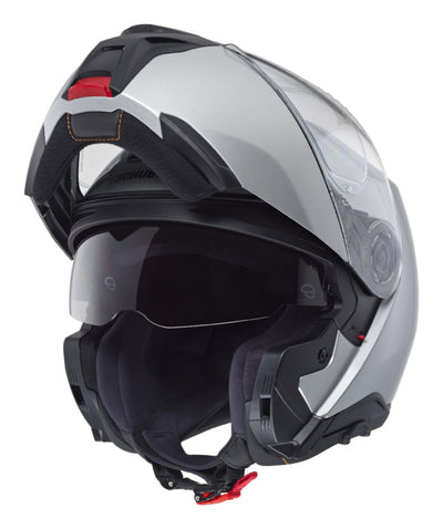 Schuberth Concept Öppningsbar Mc Hjälm Silver