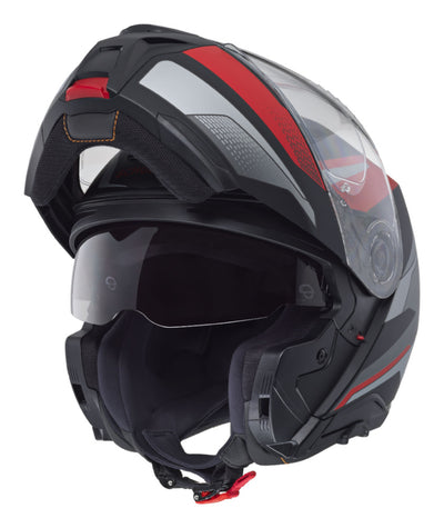 Schuberth Concept Öppningsbar Mc Hjälm Röd Matt