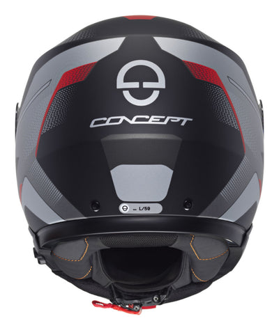 Schuberth Concept Öppningsbar Mc Hjälm Röd Matt