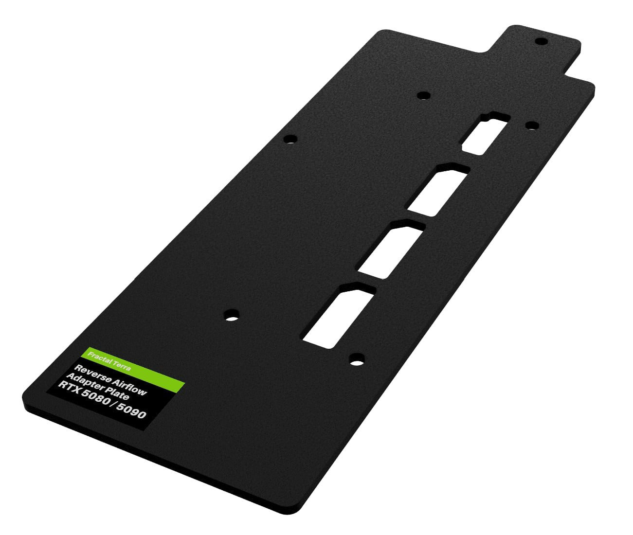 Adapterplatta för omvänt luftflöde – kompatibel med RTX 5080 / 5090 FE & Fractal Terra (Notch 1)