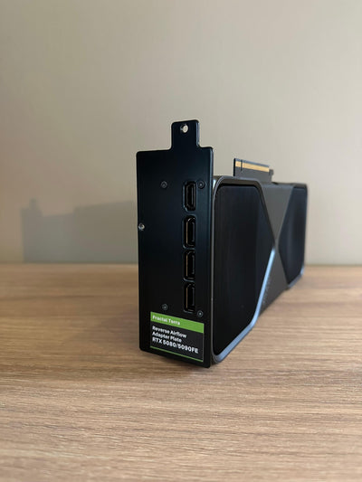 Adapterplatta för omvänt luftflöde – kompatibel med RTX 5080 / 5090 FE & Fractal Terra (Notch 1)