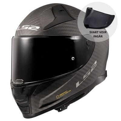 LS2 FF811 Vector II Carbon Hjälm – Carbon Matt