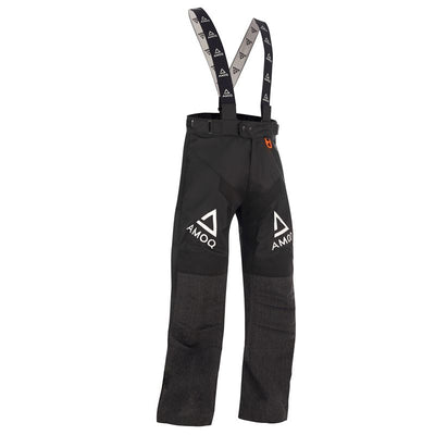 AMOQ Apex Racing Skoterbyxor YOUTH Svart/Vit