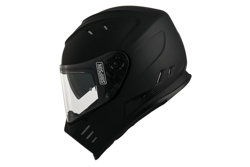 SIMPSON Mc Hjälm Venom Matt Svart