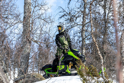 AMOQ Dynamic Overall Fodrad Svart/Militärgrön/Hivis