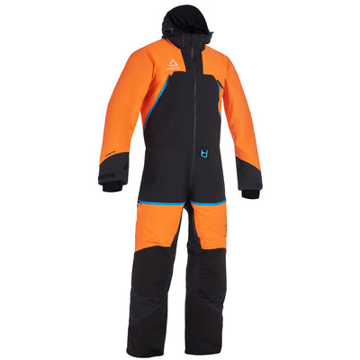AMOQ Eclipse V3 Overall Orange/Svart/Turkos