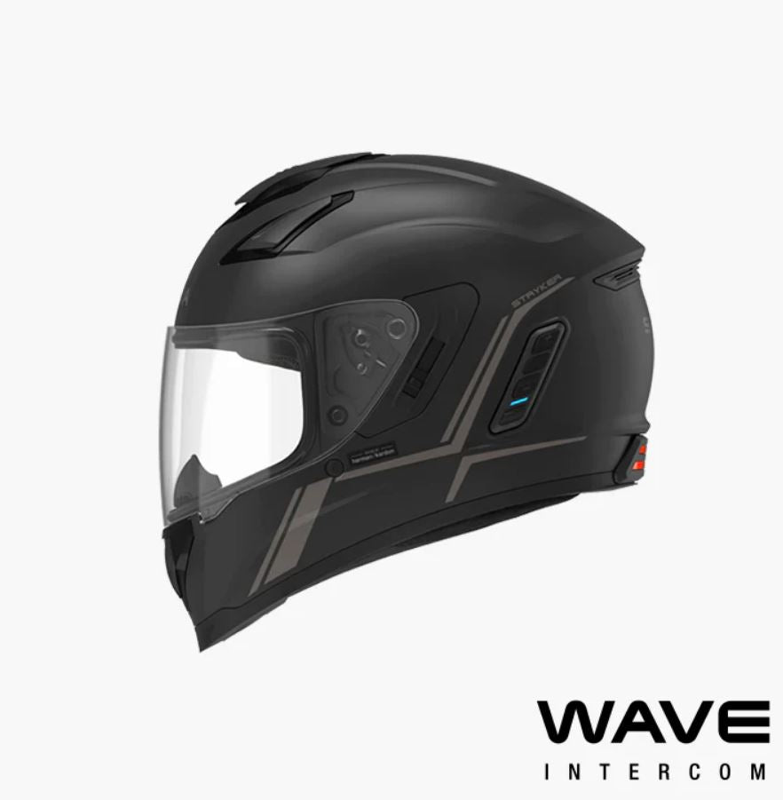 Sena Mc Hjälm Stryker Smart Helmet Mesh Intercom Mattsvart